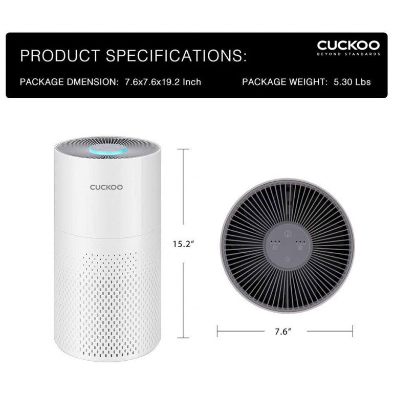 I-Tool Air Purifier | Coverage Area 225 Sqft | Model - CAC-I0510FW
