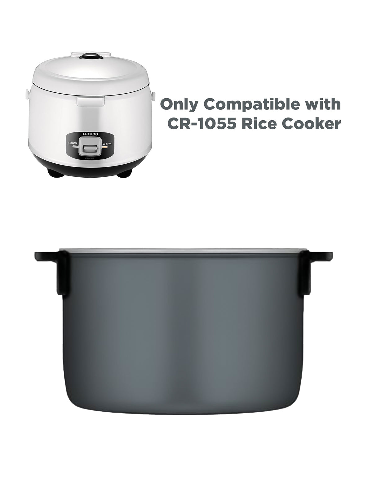 Replacement Pot For Model CR-1055  | Only Compatible with Model CR-1055