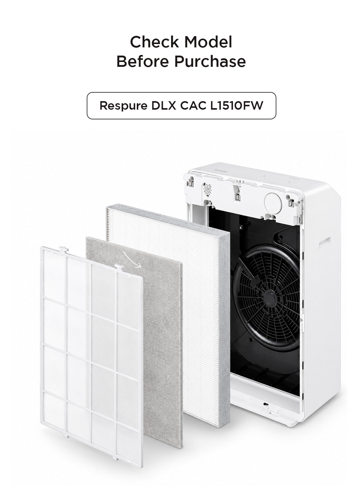 Replacement Filter | Respure DLX/DI (CAC-L1510 FW)