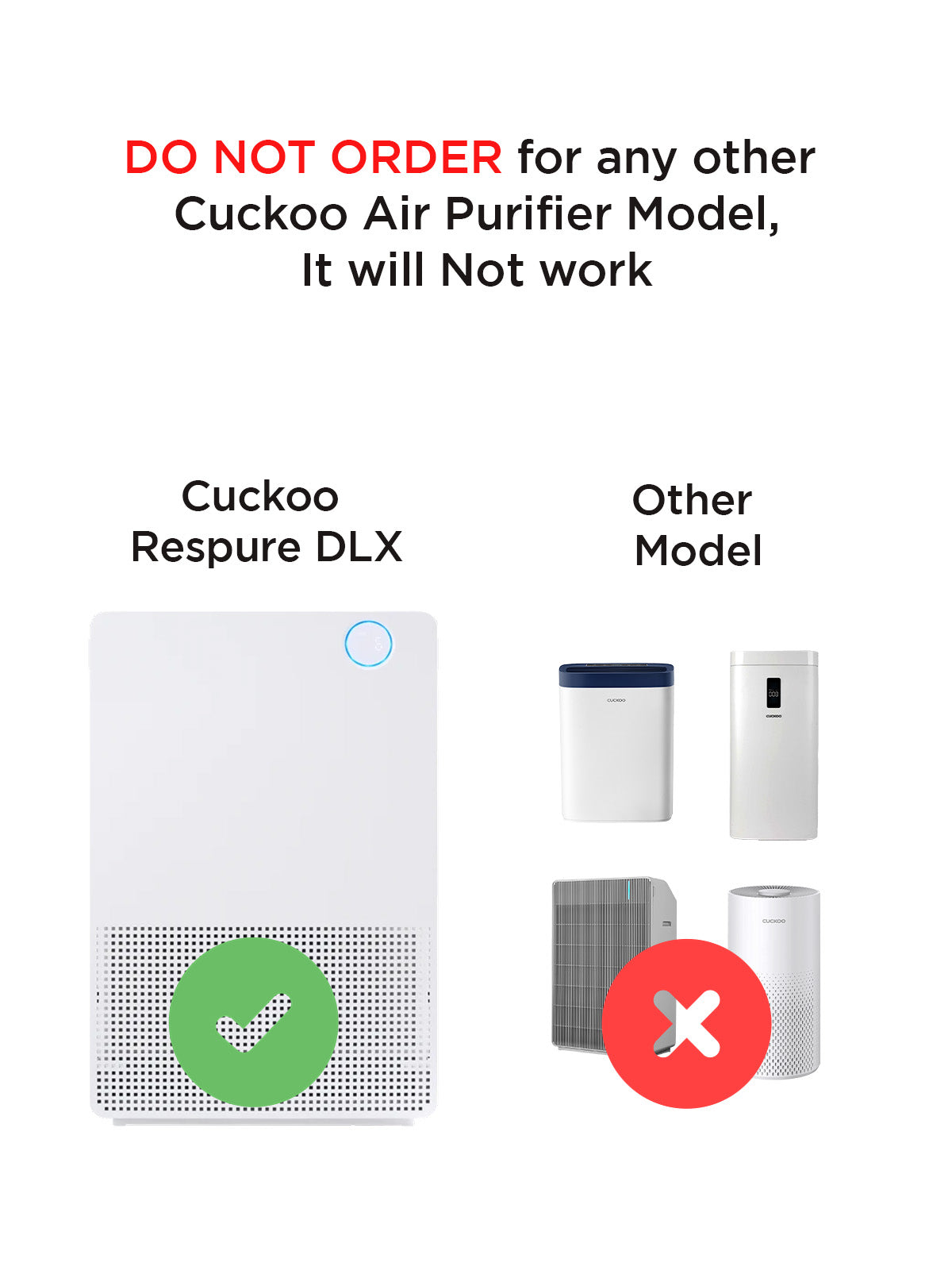 Replacement Filter | Respure DLX/DI (CAC-L1510 FW)