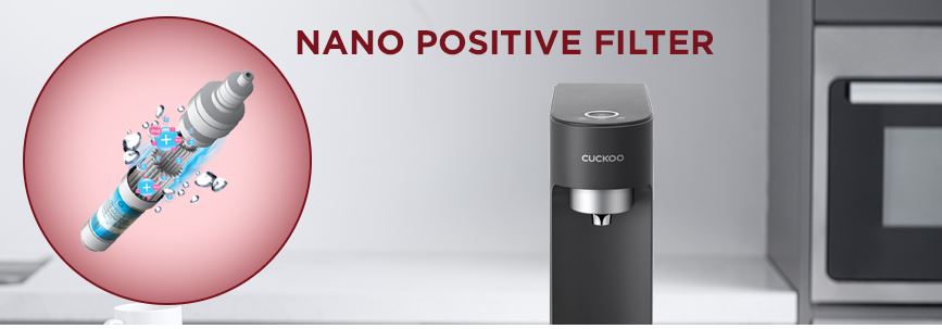 Elegance Alkaline Nano Positive Water Purifier | Suitable for Municipal Supply or Water having TDS Below 300 | Model No. - CP-EN011B