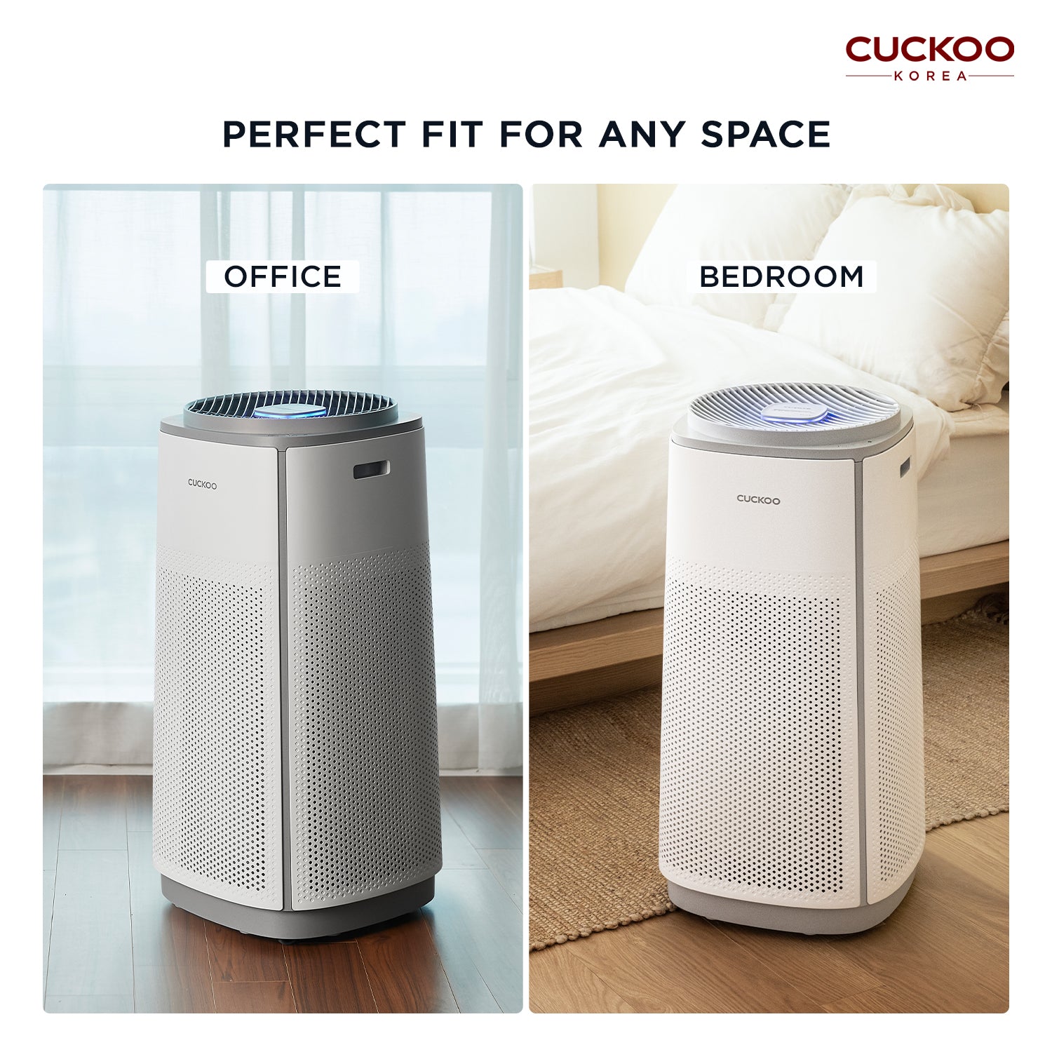 CUCKOO OmniPure Kite | 360° Air Purifier | True HEPA H13