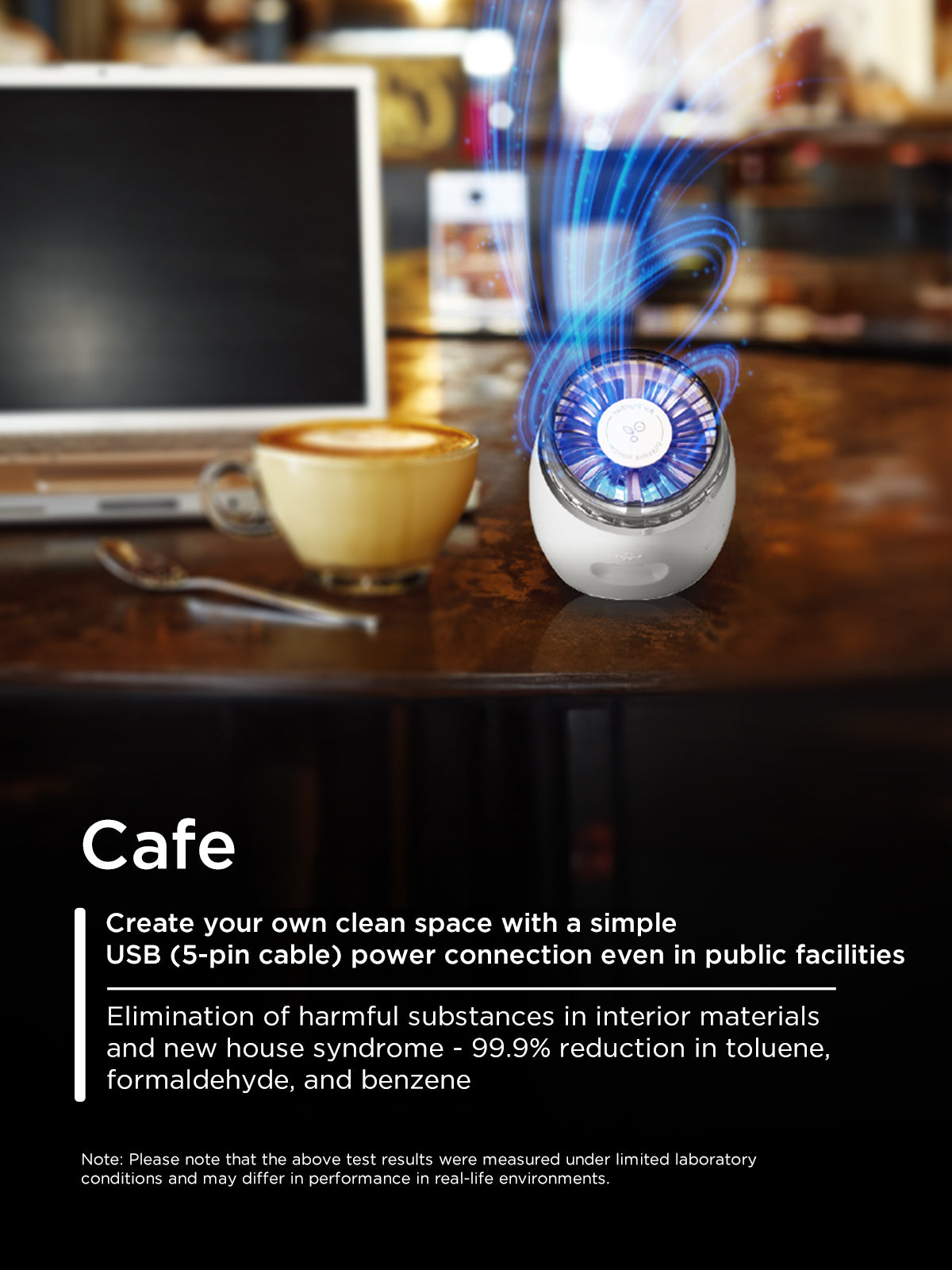 Personal Ion Air Purifier – Clean Air Anywhere | Model - AC-03V10W