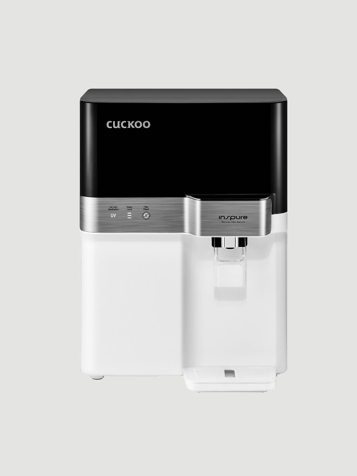 CUCKOO Dewpond Water Purifier | RO + in-Tank UV LED + Alkaline Mineral Multi Stage Filtration | 7.5 Littre Capacity | CP-RRP702MBK