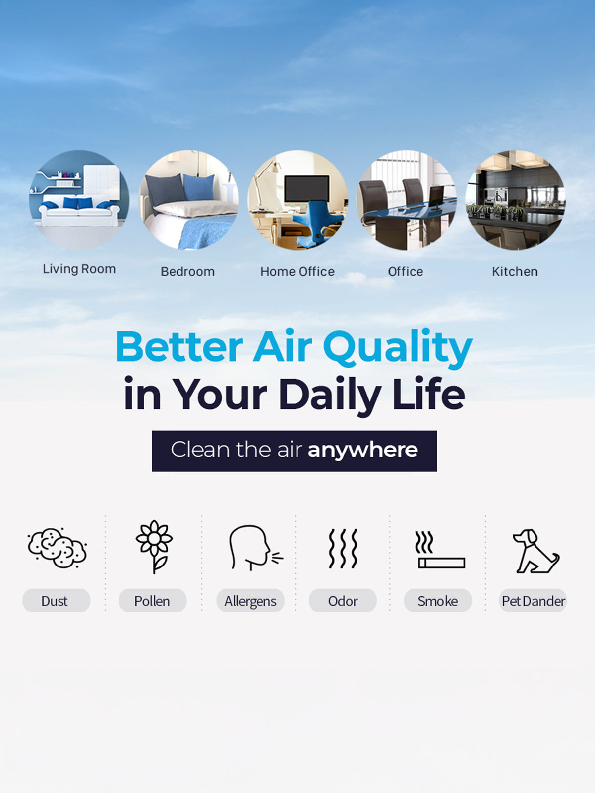 G-Tool Air Purifier | Coverage Area 350 Sqft | Model - CAC-G0910FN