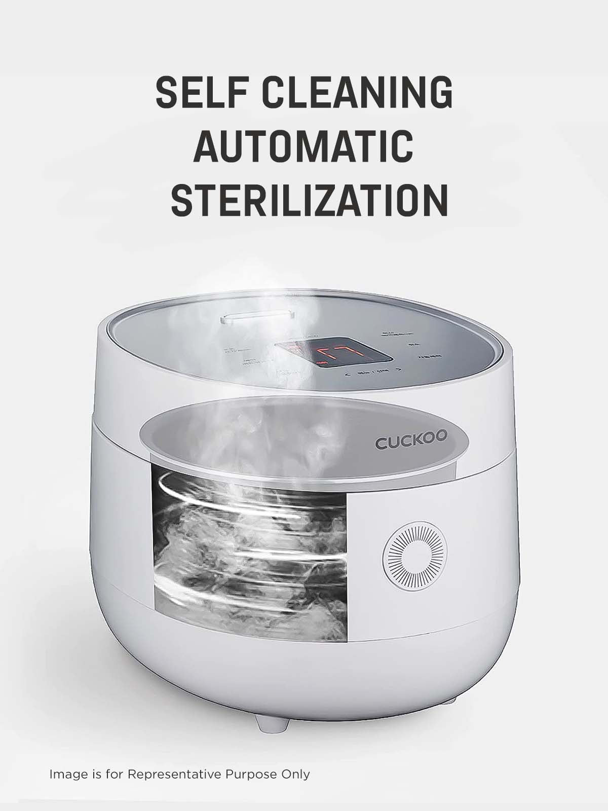 Cuckoo Multifunctional Cooker 2 Litre | 580 Watt |Digital Display| (CR-0675F)