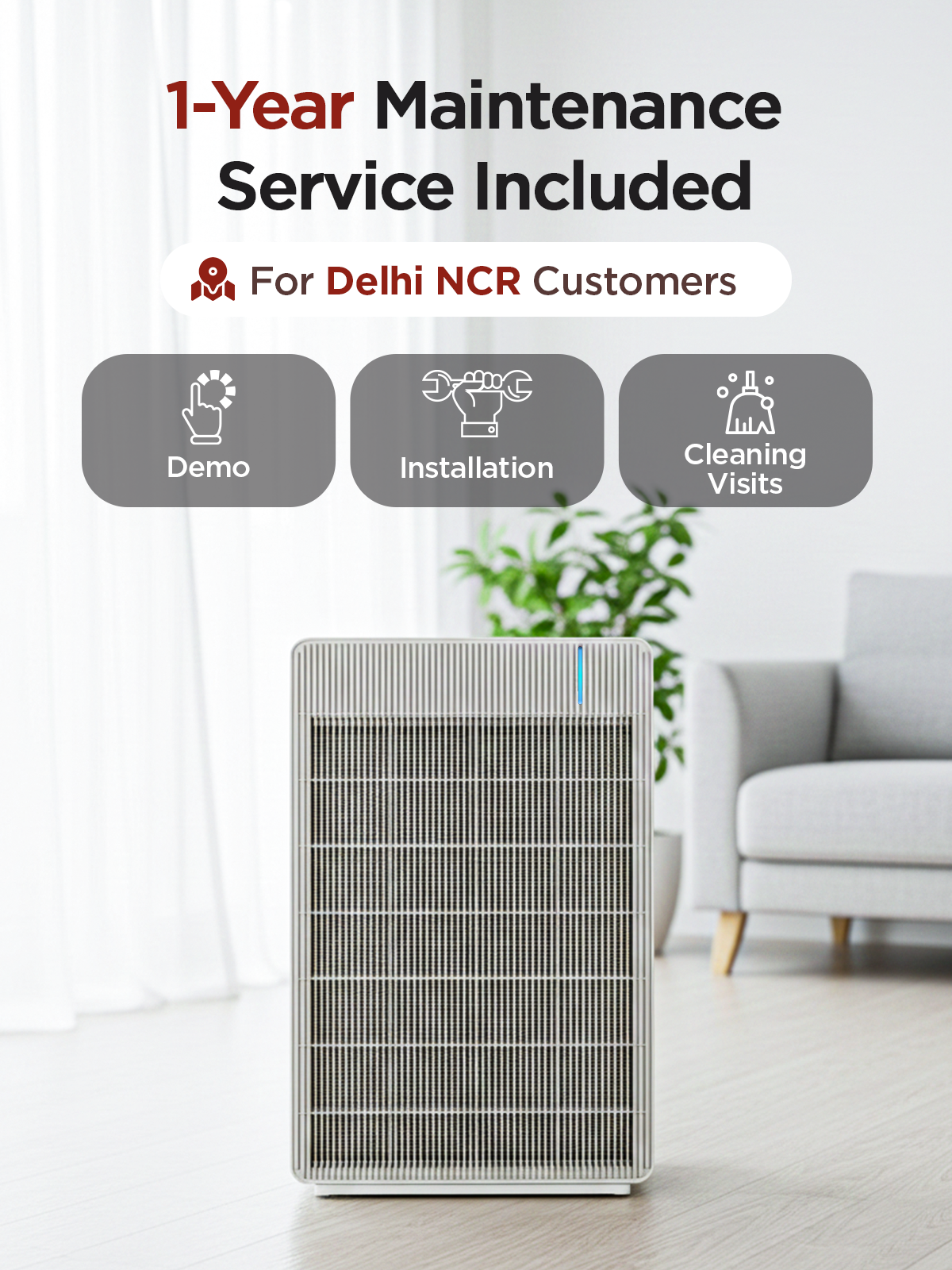 CUCKOO Air Care Service Plan – 1 Year of Expert Support