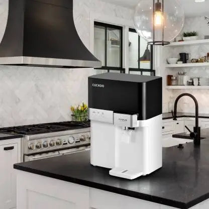 CUCKOO Dewpond Water Purifier | RO + in-Tank UV LED + Alkaline Mineral Multi Stage Filtration | 7.5 Littre Capacity | CP-RRP702MBK