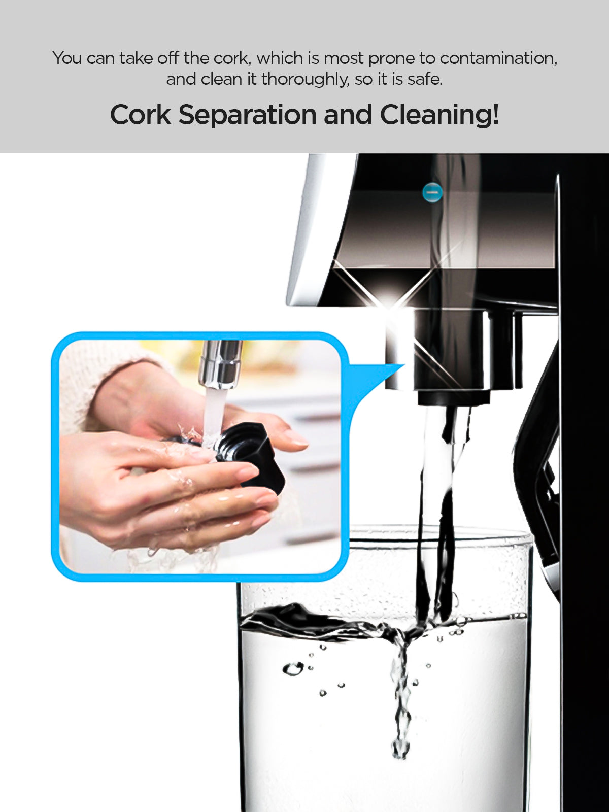 Fusion Top Nano Positive Hot & Cold 5.2 L  Water Purifier | Suitable for Municipal Supply or Water Having TDS Below 300 | Model No. - FN601HW